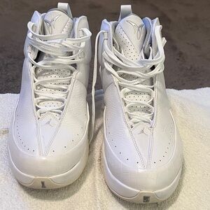 Jordan Melo M3 White. Size 12. Preowned